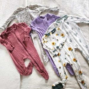 Kyte Baby Zipper Footie Bundle 0-3 months